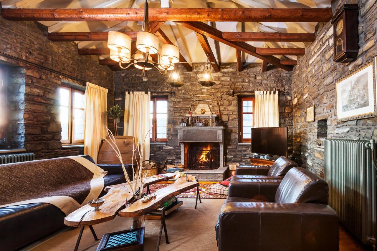 Villa Heaven'S View Mansion - Zagori Stone Built Gem Kipoi Exterior foto