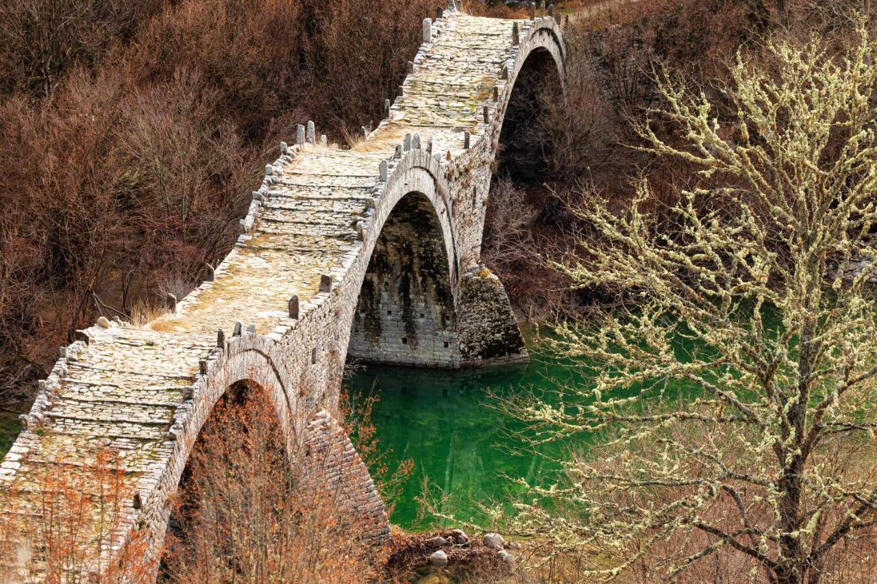 Villa Heaven'S View Mansion - Zagori Stone Built Gem Kipoi Exterior foto